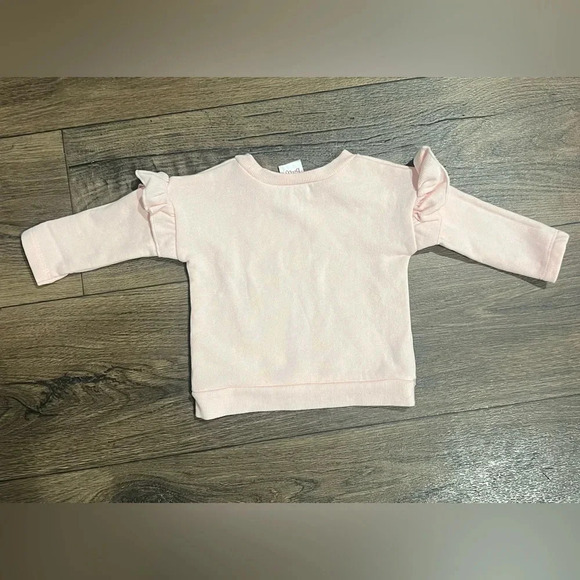 Light Pink Minnie Mouse Sweater‎ 12 M - Picture 3 of 5
